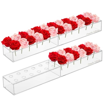 Eternalite Acrylic Flower Vase for Weddings and Home Décor