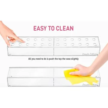 Eternalite Acrylic Flower Vase for Weddings and Home Décor