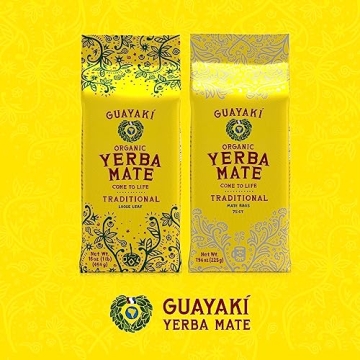 Guayakí Yerba Mate Organic Traditional Tea Bags 75 Count