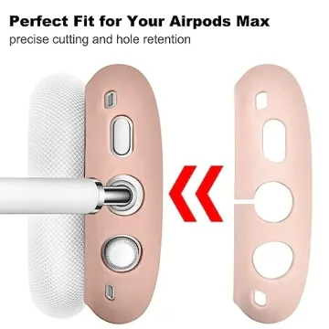 FILOTO Silicone Case for AirPods Max Protective Milk Tea Cover