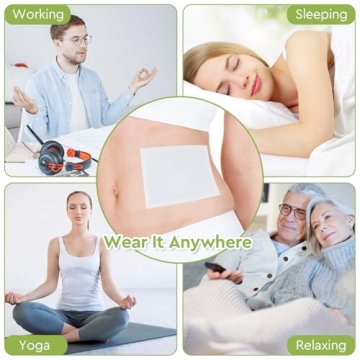 STFOCE Convenient Castor Oil Pack Wraps Pack of 10