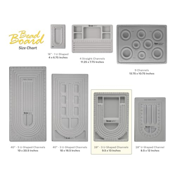 BeadSmith Bead Board for Precise Jewelry Making