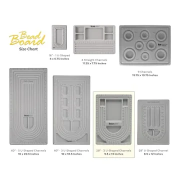 BeadSmith Bead Board for Precise Jewelry Making