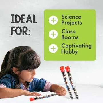 25 Live Red Harvester Ants for Ant Habitats - Live Arrival, Shipped Now - Perfect for Educational Science Projects & Interactive Ant Habitat Experience