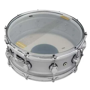 DW Design Series Aluminum Snare Drum - 5.5x14, Matte Aluminum