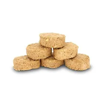 Smallbatch Pets Freeze-Dried Premium Raw Food Diet for Dogs, 2-Pack, Turkey Recipe, 14 oz in Each Bag (28 oz Total), Made in The USA, Organic Produce, Humanely Raised Meat, Hydrate and Serve Patties