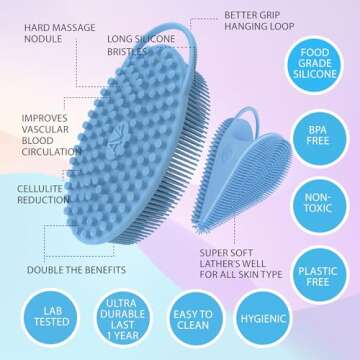 Avilana Body and Face Scrubber Combo for All Skin Types