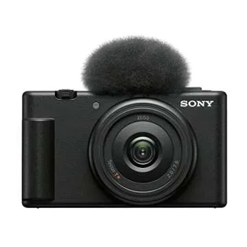 Sony ZV-1F Vlog Camera for Content Creators and Vloggers (Black) (Renewed)