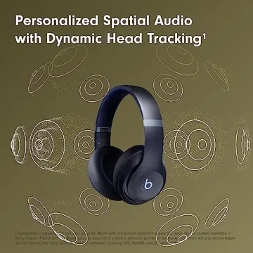 Beats Studio Pro Wireless Noise Cancelling Headphones - Navy