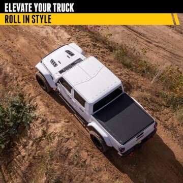 RealTruck TruXedo Lo Pro Soft Roll Up Truck Bed Tonneau Cover | 556001 | Fits 2016 - 2023 Toyota Tacoma (Excludes Trail Special Edition Storage Boxes) 5' 1" Bed (60.5")