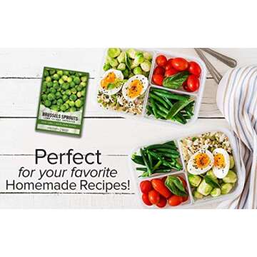 Brussels Sprouts Seeds - Long Island Heirloom, Non-GMO Variety