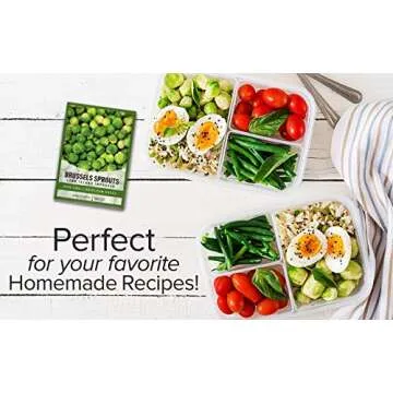 Brussels Sprouts Seeds - Long Island Heirloom, Non-GMO Variety