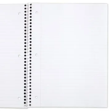 Mead Spiral Notebook 6 Pack: Wide Ruled, Colorful & Durable