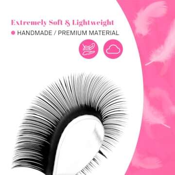 TDANCE Cashmere Lash Extensions for Luxurious Volume