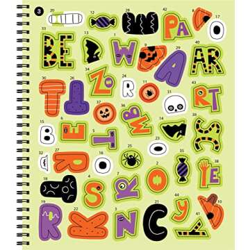 Brain Games Halloween Sticker by Number Fun Book