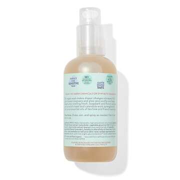 California Baby Diaper Wipe Spray | Gently Cleans | Soothing Organic Calendula + Aloe Vera | Fresh L...
