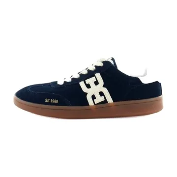 Stylish Sam Edelman Tenny Sneaker in Navy Suede
