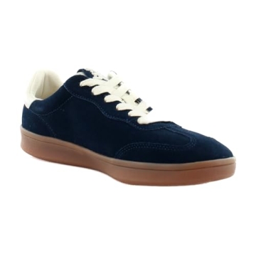 Stylish Sam Edelman Tenny Sneaker in Navy Suede