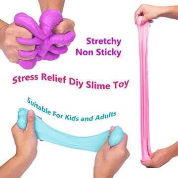 Mini Butter Slime Kit - 16 Colorful Slime Fun for All Ages