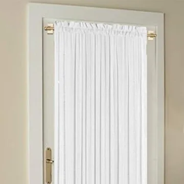 Turquoize Magnetic Curtain Rods for Metal Doors - 2 Pack