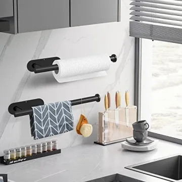 DEKAVA Self-Adhesive Stainless Steel Paper Towel Holder