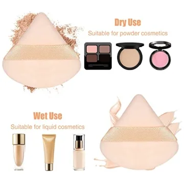 Pimoys Powder Puffs Set for Flawless Makeup Finish