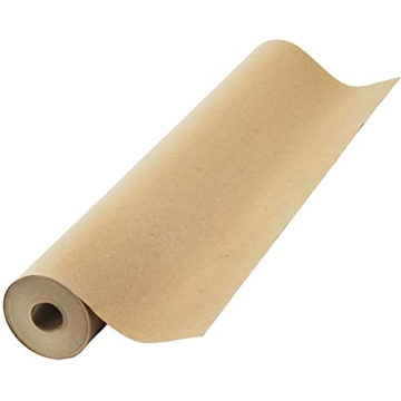 Brown Kraft Paper Roll 17.75” x 1200” (100ft) Made in USA- Ideal for Gift Wrapping, Packing Pape...