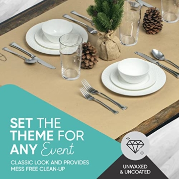 Brown Kraft Paper Roll 17.75 x 100ft for Gift Wrapping