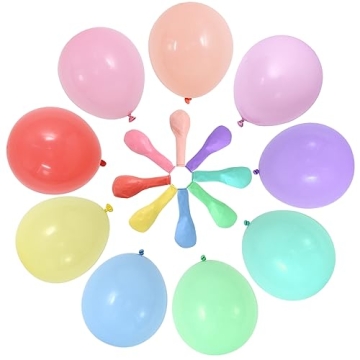 BEISHIDA 100 Pack 10 Inch Pastel Balloons for Celebrations