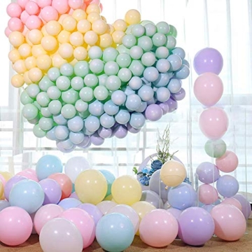 BEISHIDA 100 Pack 10 Inch Pastel Balloons for Celebrations