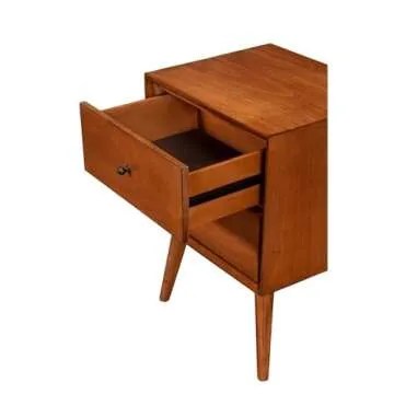 Alpine Flynn Nightstand - Stylish, Fully Assembled & Elegant