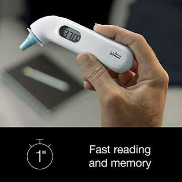 Braun ThermoScan 3 Ear Thermometer for Accurate Readings