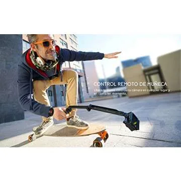 COOAU 4K 20MP WiFi Action Camera External Microphone Remote Control Underwater 40M Waterproof Sport Camera Time Lapse with 2X1200mAh Batteries and 20 Accessories