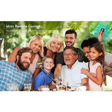 COOAU 4K 20MP WiFi Action Camera External Microphone Remote Control Underwater 40M Waterproof Sport Camera Time Lapse with 2X1200mAh Batteries and 20 Accessories