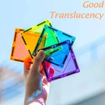Cossy 32Pcs Magnet Tiles for Creative Building Fun