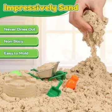 FRUSE Play Sand Farm Toys for Toddlers - Sensory Fun