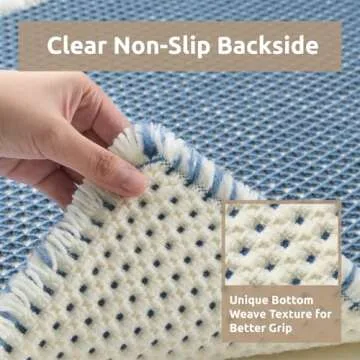 Premium Waffle Bath Mat: Super Absorbent & Non-Slip