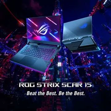 ASUS ROG Strix Scar 15 Gaming Laptop, 15.6" 300Hz IPS Type FHD Display, NVIDIA GeForce RTX 3080, AMD...