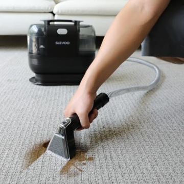 Slevoo Carpet Cleaner - 12Kpa Suction, Portable, Versatile