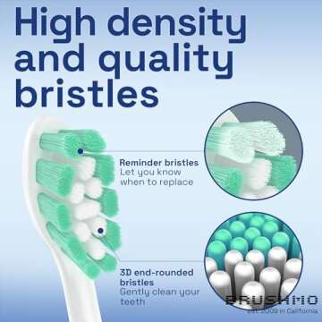 Affordable Brushmo Replacement Toothbrush Heads for Sonicare