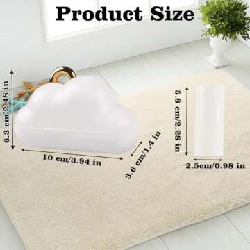 Mini Lint Roller Travel Size, Reusable Lint Roller for Travel, Pet Hair Remover Portable Lint Roller...