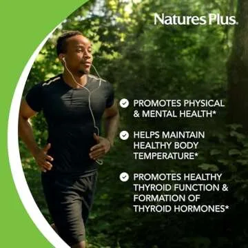 NaturesPlus Potassium Iodide 150 mcg - 100 Vegan Tablets