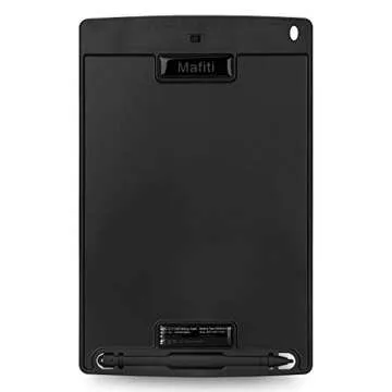 Mafiti LCD Writing Tablet 8.5 Inch Electronic Writing Drawing Pad Portable Doodle Board Gifts for Kids Office Memo Home Whiteboard Black