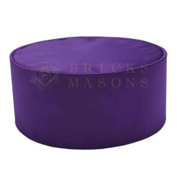 BRICKS MASONS Masonic Purple Cap-60cm