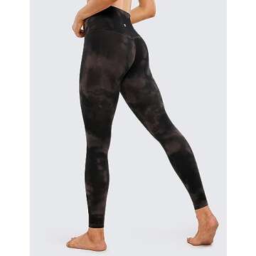 CRZ YOGA Butterluxe High Waisted Lounge Leggings 28'' - Workout Yoga Pants for Women Buttery Soft Ta...
