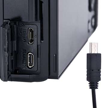 JJC Intervalometer Timer Remote Control Shutter Release for Sony A6000 A6100 A6600 A6500 A6400 A6300 A1 A7 A7II A7III A7IV A7R V IV A7RIII II A7S II III A9 II III ZV-1 RX100 VII VI V VA RX10 IV & More