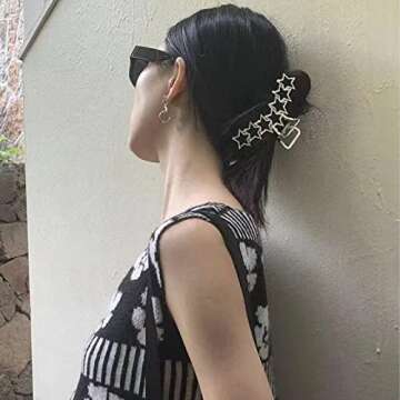 VOTACOS Y2k Metal Hair Claw Clips - Elegant & Secure