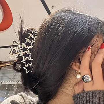 VOTACOS Y2k Metal Hair Claw Clips - Elegant & Secure