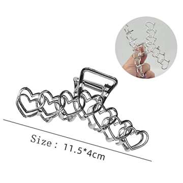 VOTACOS Y2k Metal Hair Claw Clips - Elegant & Secure