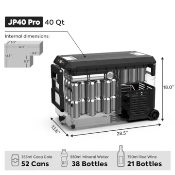 ICECO JP40 Pro Portable Refrigerator for Car and Home